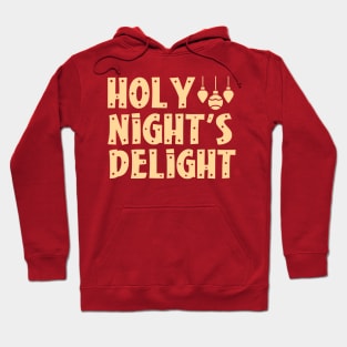 Holy Night's Delight - Nativity Scene - Christian Christmas Hoodie